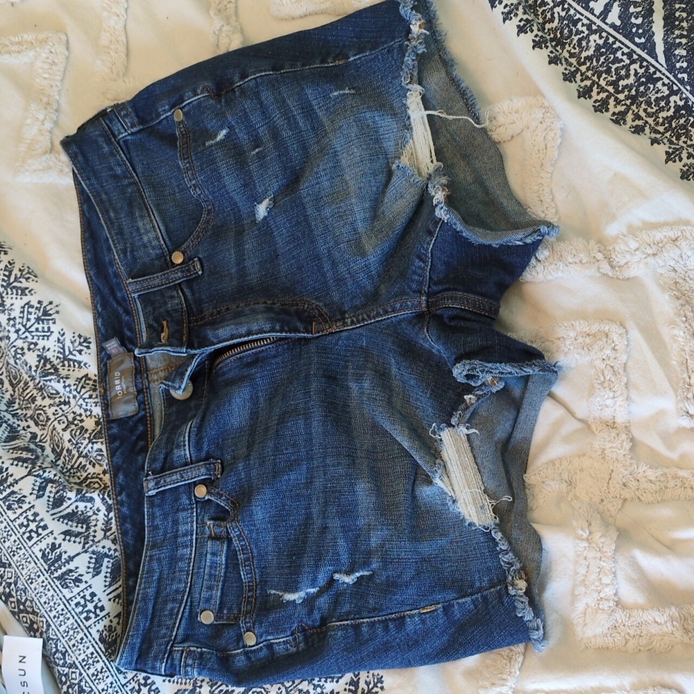 Torrid denim shorts size 10